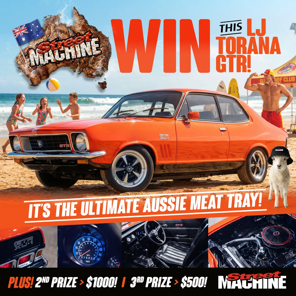 Street Machine promotion to win an LJ Torana GTR